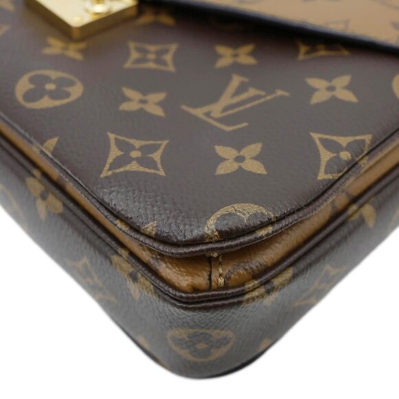 Louis Vuitton  Metis Pochette Reverse Monogram Canvas Crossbody Bag Brown - Picture 8 of 14